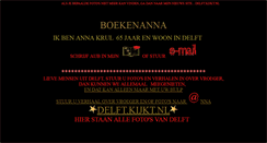 Desktop Screenshot of anna.spreekt.nl
